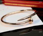 AAA Copy Cartier Juste Un Clou Bracelet Rose Gold Nail style Oval
